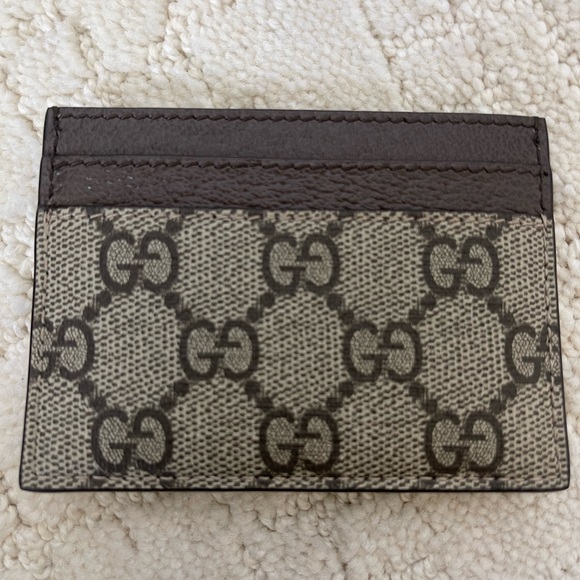 GUCCI - OPHIDIA GG CARD CASE - Never used! Only touched to take actual photos. - Picture 5 of 9